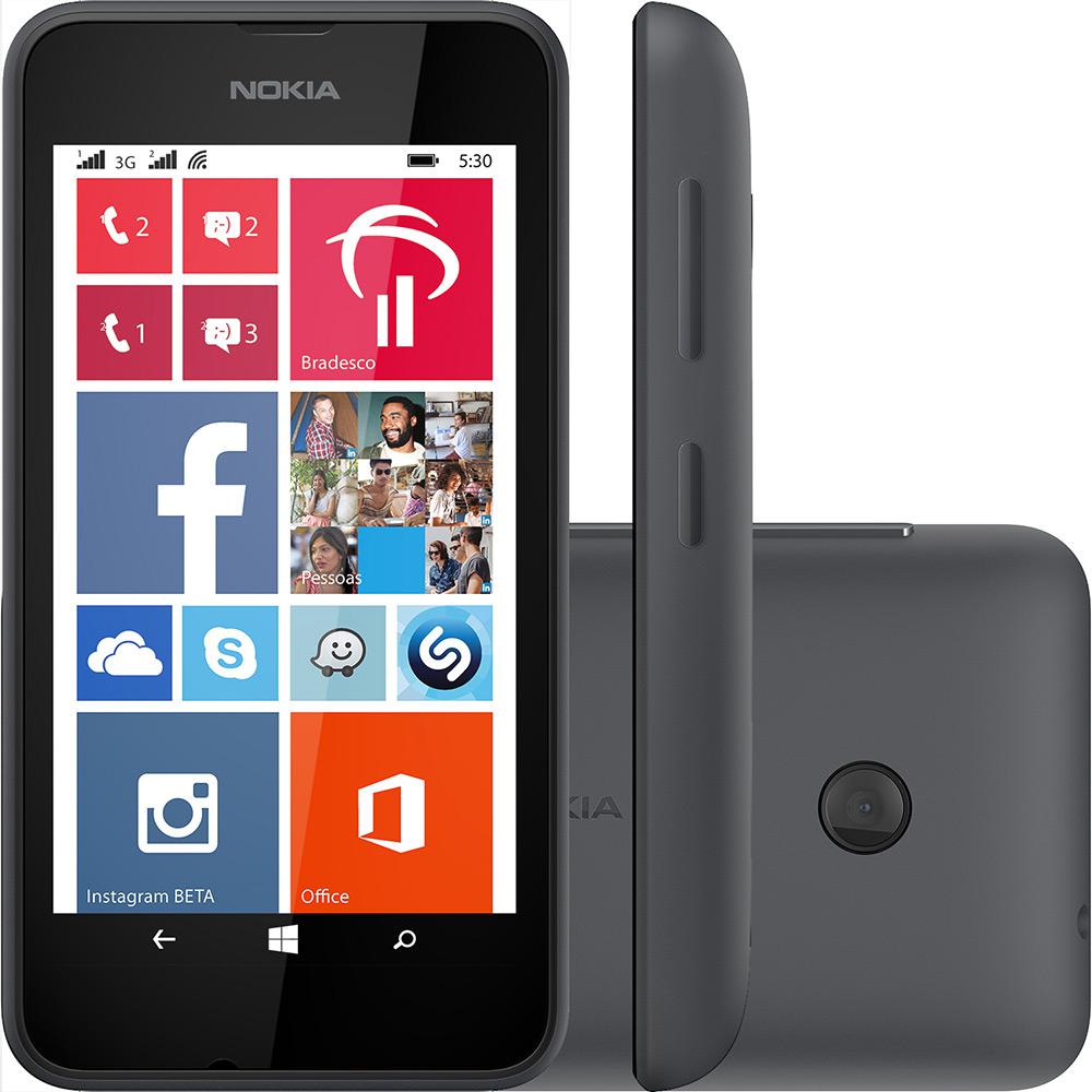 Smartphone Nokia Lumia 530 Desbloqueado Windows Phone 8.1 Tela 4" 4GB 3G Wi-Fi Câmera 5MP GPS - Preto é bom? Vale a pena?