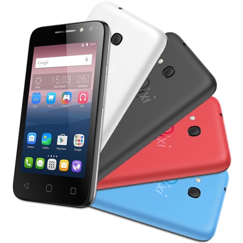 Smartphone Onetouch Alcatel Pixi 4 Preto Colors, Android 6, Tela 4", 8gb, Câm 8mp, 3g - Com 4 Capas é bom? Vale a pena?