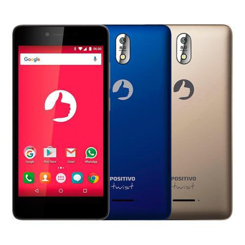 Smartphone Positivo S520 Twist M - Android 6.0 3g Wifi 5 Polegadas 16gb Câmera 8mp - Azul é bom? Vale a pena?