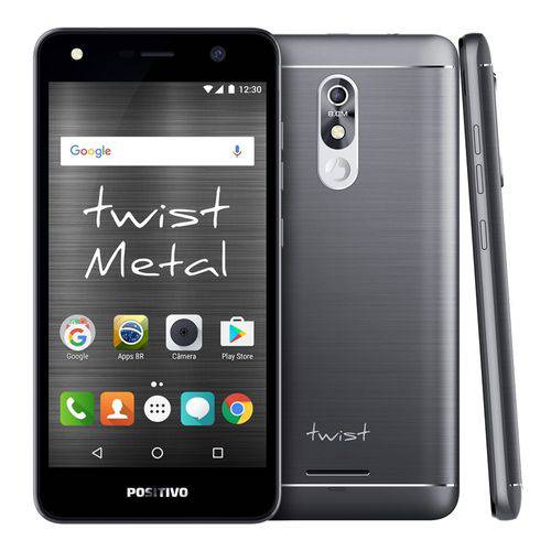 Smartphone Positivo Twist S530 - Android 7.0 3G 5.2" 16GB Câmera 8MP - Cinza é bom? Vale a pena?