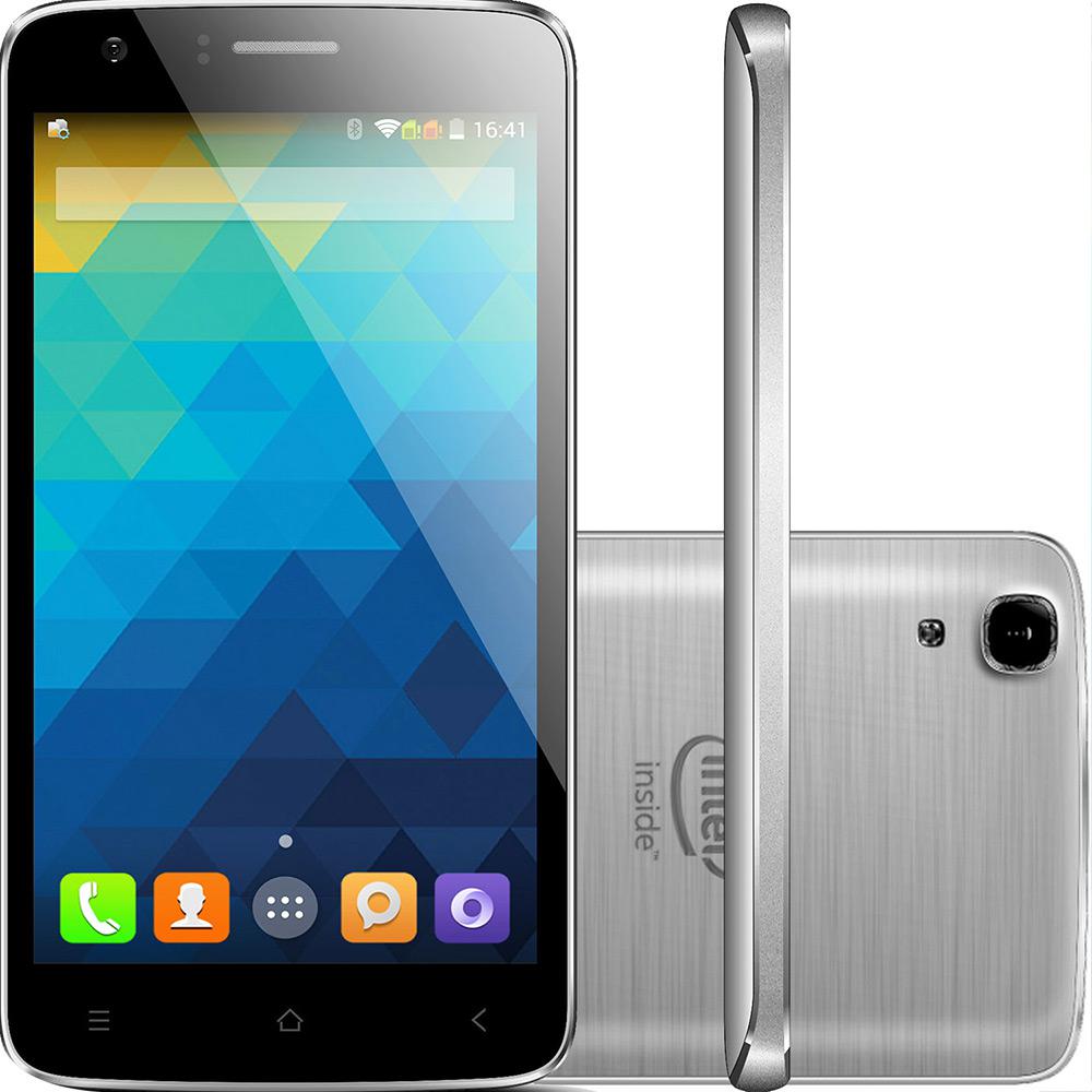 Smartphone Qbex X-Gray Desbloqueado Android 4.4 Tela 5'' 16GB 3G Wi-Fi Câmera 8MP - Prata é bom? Vale a pena?