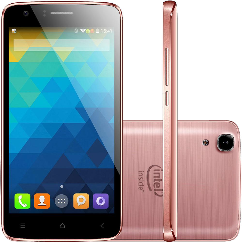 Smartphone Qbex X-Rose Desbloqueado Android 4.4 Tela 5" 16GB 3G Wi-Fi Câmera 8MP - Rosé é bom? Vale a pena?