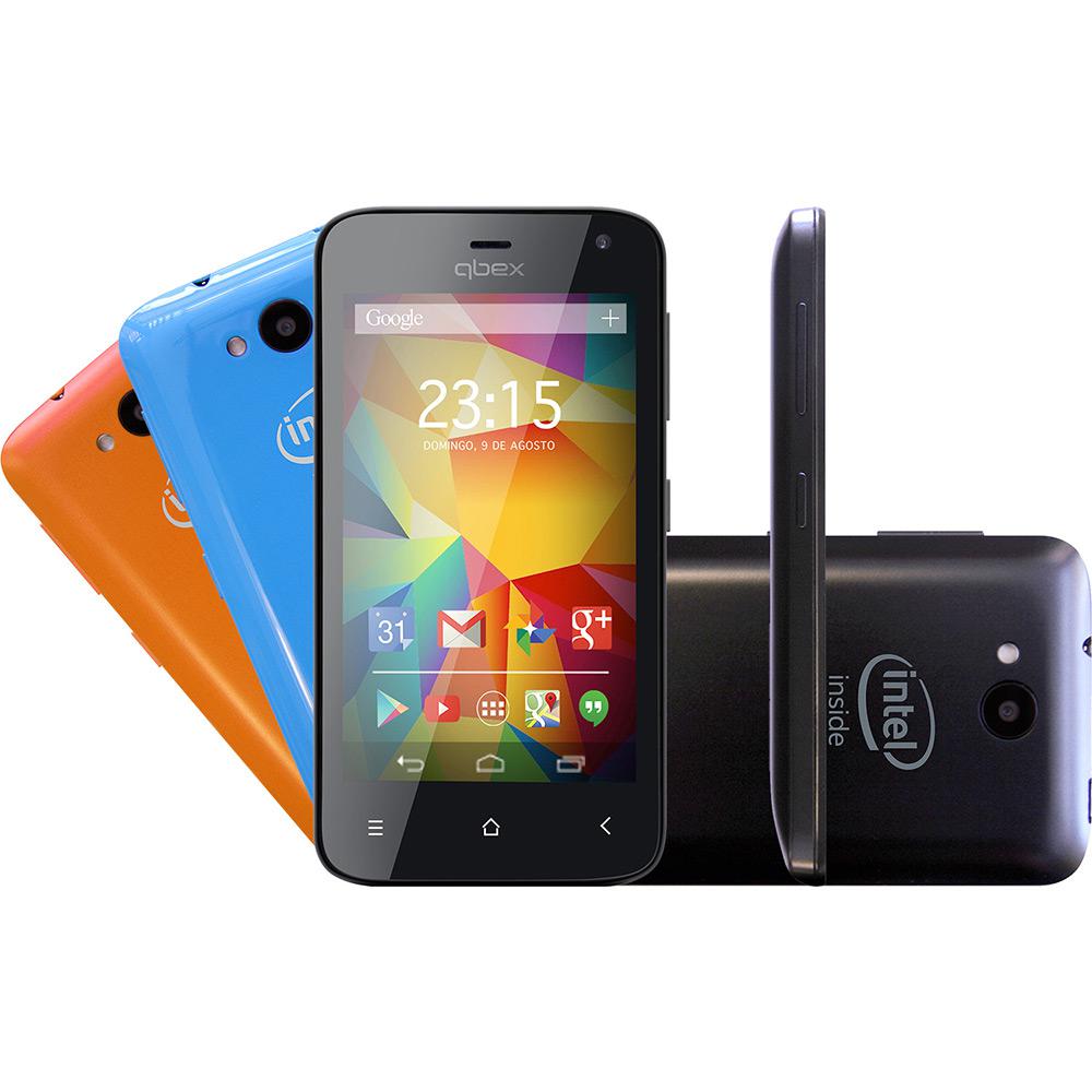 Smartphone Qbex Xgo HS011 Dual Chip Desbloqueado Android 4.4 Tela 4"IPS 4GB 3G Wi-fi Câmera 5MP - Preto é bom? Vale a pena?