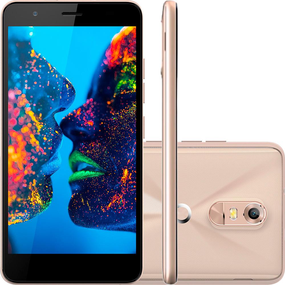 Smartphone Quantum Dual Chip Müv Desbloqueado Android Tela 5.5" 16GB 3G/4G/Wi-Fi Câmera 13MP Mirage Gold - Dourado é bom? Vale a pena?