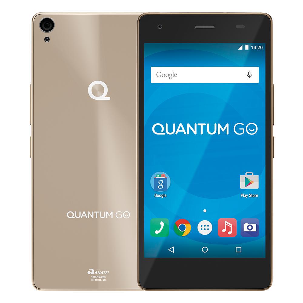 Smartphone Quantum Go 4g 16gb Gold Octacore 2gb Ram Câmera 13mp-24mp Tela Hd 5 Android 5.1 é bom? Vale a pena?