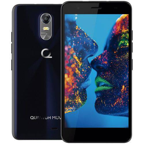 Smartphone Quantum MUV PRO 32GB Octa Core 4G Dual Chip Android 6.0 16 MP 5.5" - Azul é bom? Vale a pena?