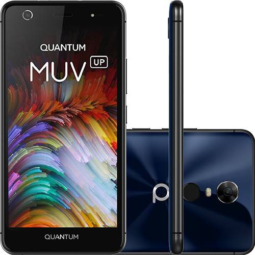 Smartphone Quantum Muv Up (Q13) Dual Chip Android 7.0 Tela 5.5" Octa Core 32GB 4G Wi-Fi Câmera 13MP - Azul é bom? Vale a pena?