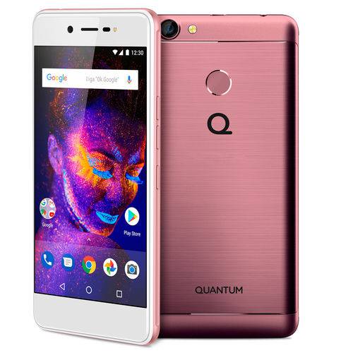 Smartphone Quantum YOU e 32GB Quad-Core 4G Dual SIM Android 7.0 13MP 5" - Rosa é bom? Vale a pena?