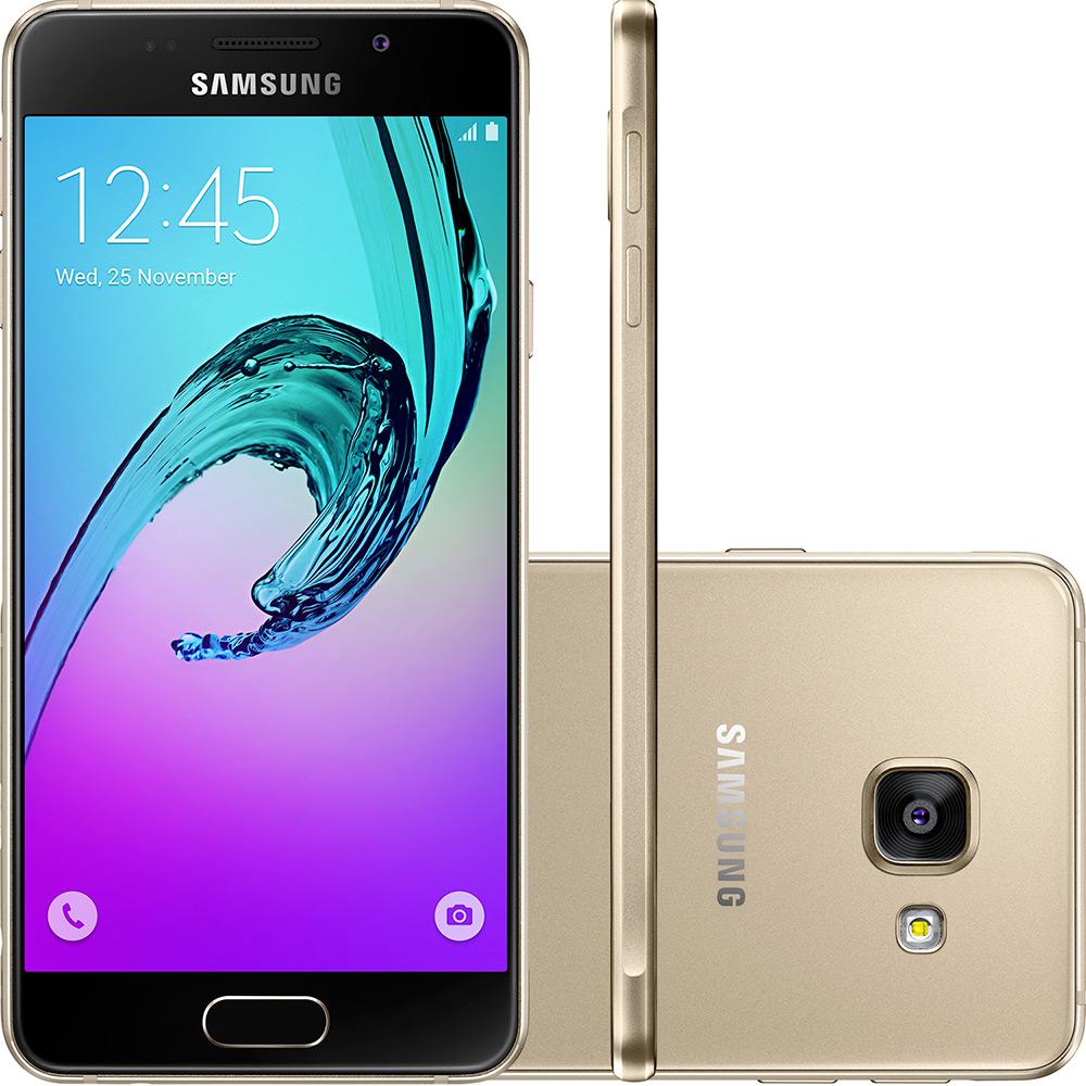 Smartphone Samsung Galaxy A3 Dual Chip Android 6.0 Tela 4.7" 16GB 4G Câmera 13MP - Dourado é bom? Vale a pena?