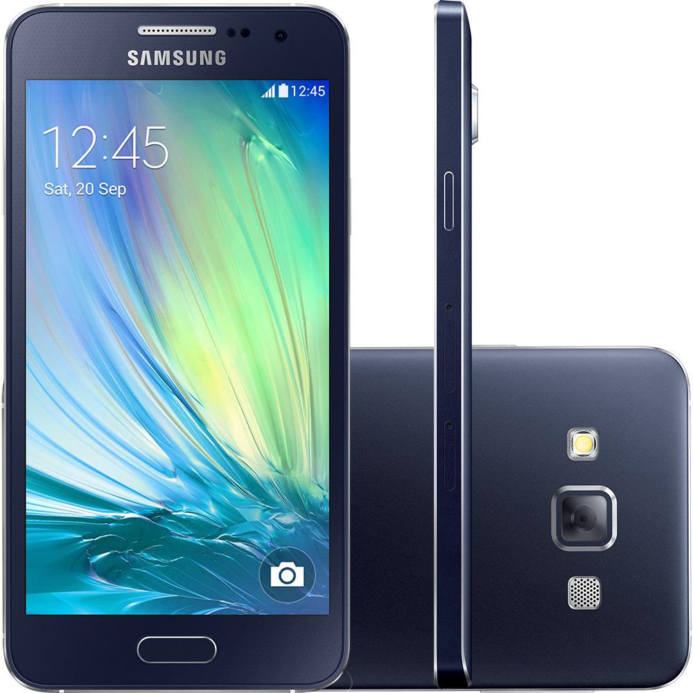 Smartphone Samsung Galaxy A3 Duos Dual Chip Desbloqueado Android 4.4 Tela 4.5" 16GB 4G Câmera 8MP - Preto é bom? Vale a pena?