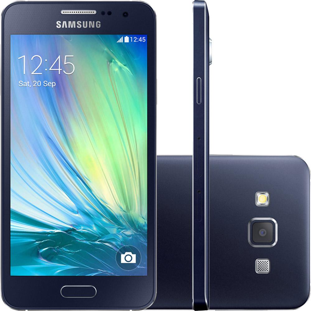 Smartphone Samsung Galaxy A3 Duos Dual Chip Desbloqueado Vivo Android 4.4 Tela 4.5" 16GB 4G 8MP - Preto é bom? Vale a pena?