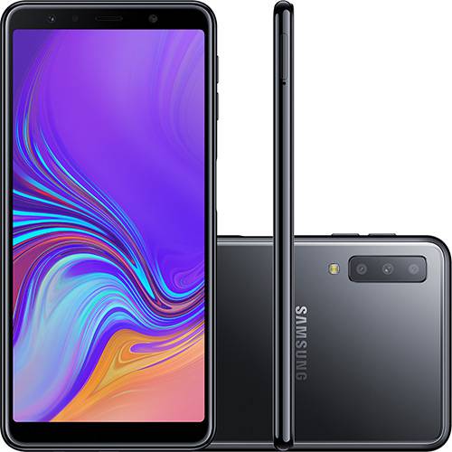 Smartphone Samsung Galaxy A7 128GB Dual Chip Android 8.0 Tela 6" Octa-Core 2.2GHz 4G Câmera Triple - Preto é bom? Vale a pena?