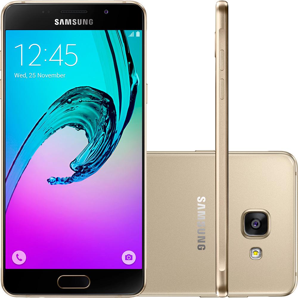Smartphone Samsung Galaxy A7 2016 Dual Chip Android 5.1 Tela 5.5" 16GB 4G Câmera 13MP - Dourado é bom? Vale a pena?