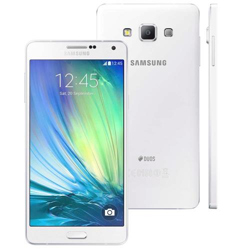 Smartphone Samsung Galaxy A7 4G Duos SM-A700FD Branco com Dual Chip, Tela 5.5", 4G, Android 4.4, Câmera 13MP e Processador Octa Core é bom? Vale a pena?