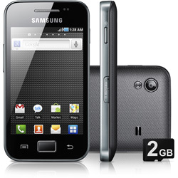 Smartphone Samsung Galaxy Ace Preto Desbloqueado - Android Câmera de 5MP 3G Wi-Fi GPS MP3 Player Rádio FM Bluetooth Cartão de Memória 2GB é bom? Vale a pena?