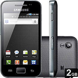 Smartphone Samsung Galaxy Ace Preto Desbloqueado Claro - Android Câmera 5MP Tela 3.5" 3G Wi-Fi Bluetooth é bom? Vale a pena?