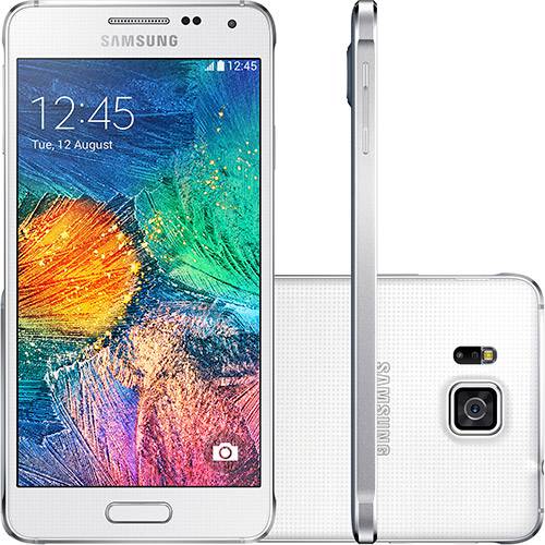 Smartphone Samsung Galaxy Alpha Android 4.4 Tela 4.7" 32GB 4G Câmera 12MP - Branco é bom? Vale a pena?
