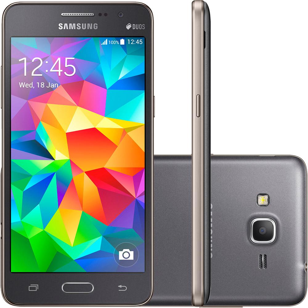 Smartphone Samsung Galaxy Gran Prime Duos com TV Digital Android 4.4 Tela 5" 8GB 3G Wi-Fi Câmera 8MP - Cinza é bom? Vale a pena?
