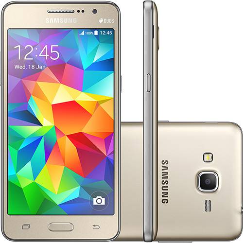 Smartphone Samsung Galaxy Gran Prime Duos Dourado é bom? Vale a pena?