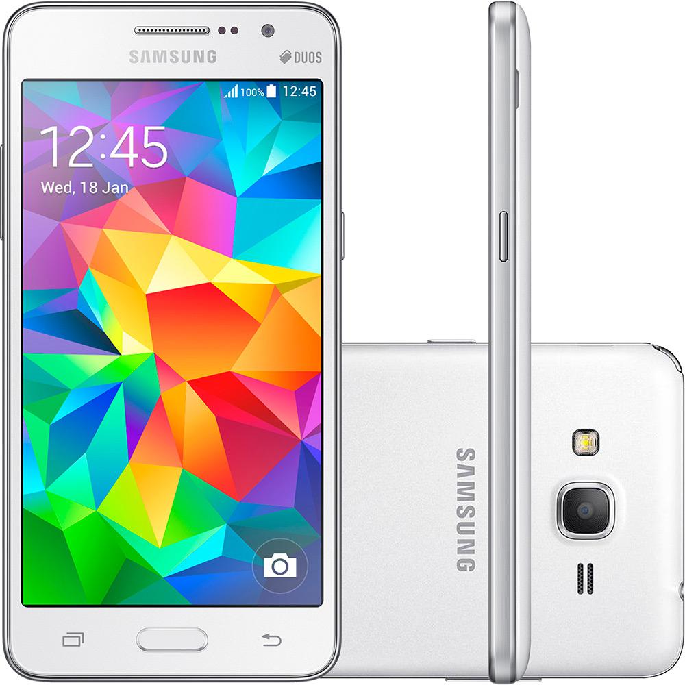 Smartphone Samsung Galaxy Gran Prime Duos Dual Chip Android Tela 5" Memória Interna 8GB 3G Câmera 8MP - Branco é bom? Vale a pena?