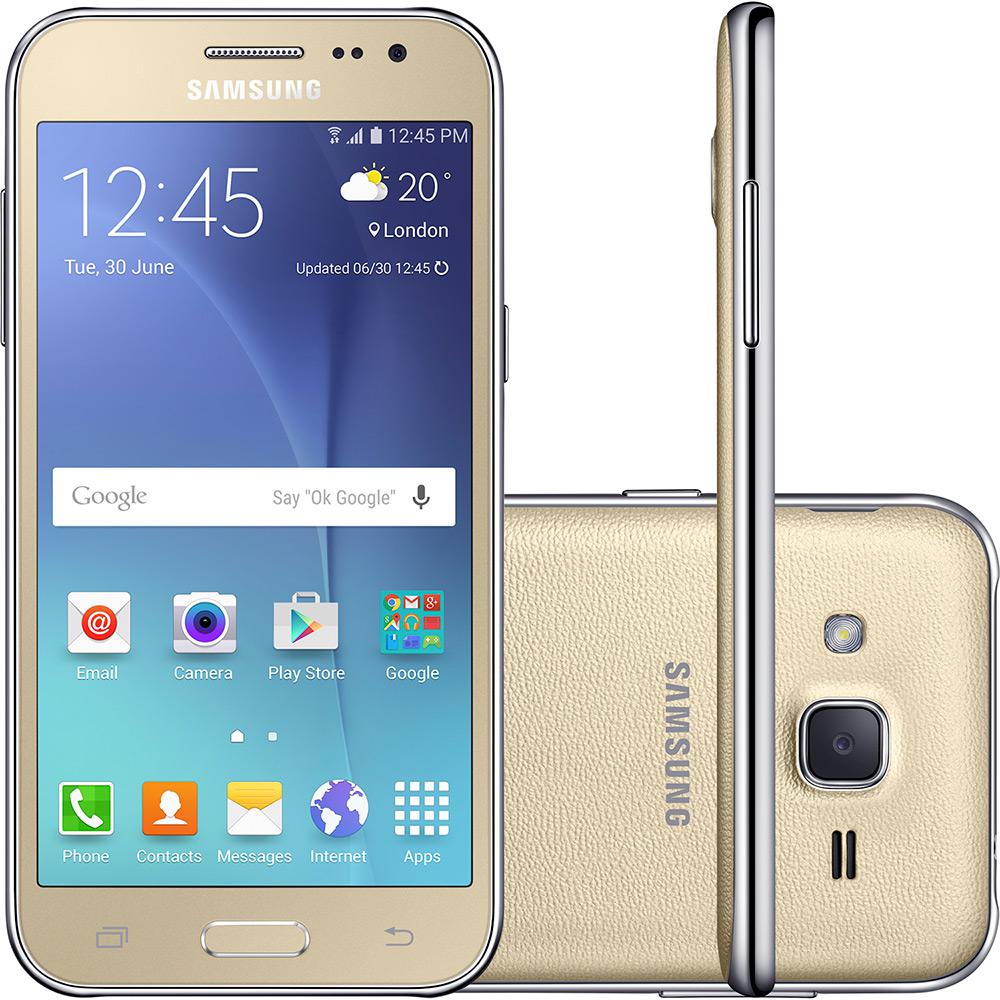 Smartphone Samsung Galaxy J2 TV Duos Dual Chip Android 5.1 Tela 4.7" 8GB 4G Câmera 5MP - Dourado é bom? Vale a pena?