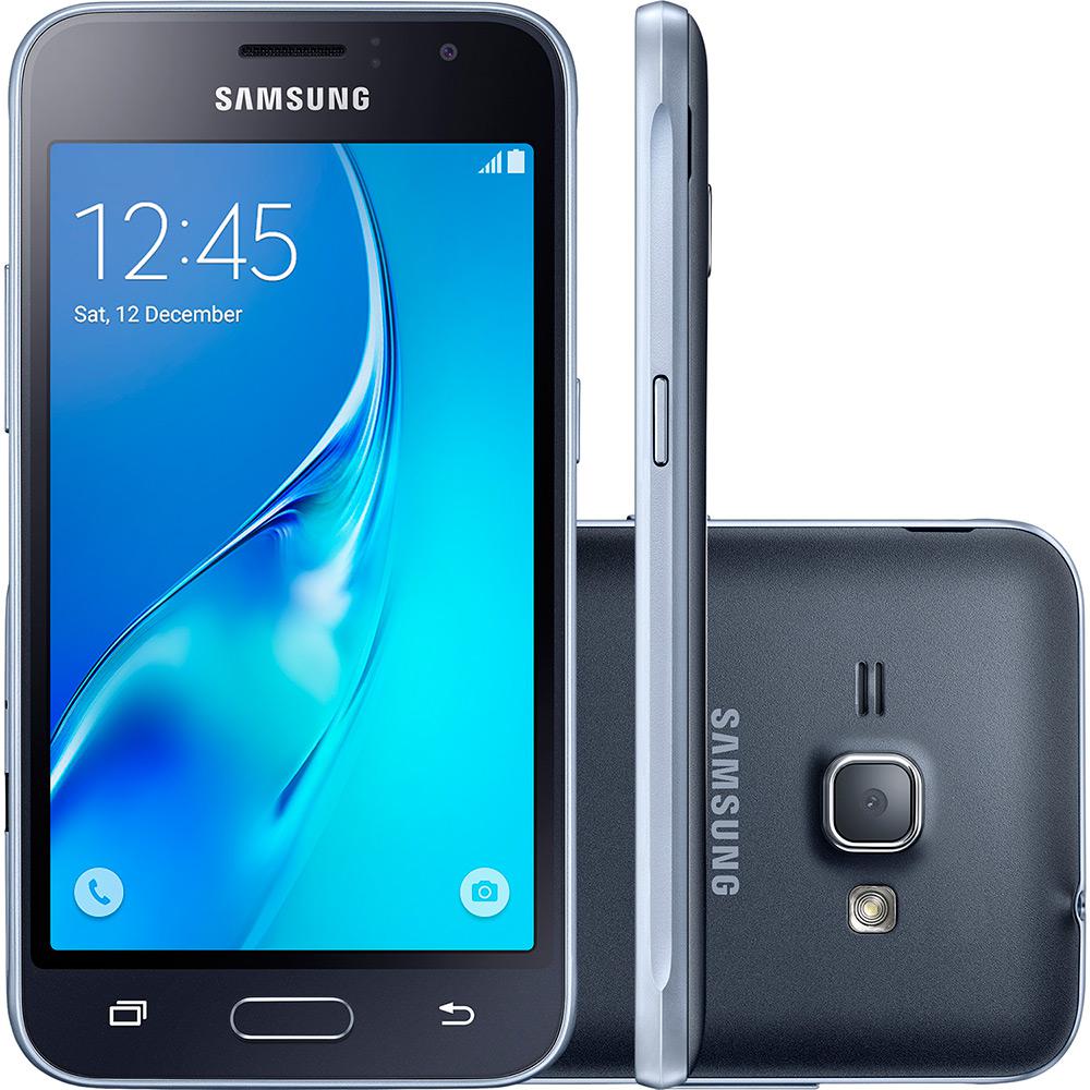 Smartphone Samsung Galaxy J1 2016 Duos Dual Chip Android 5.1 Tela 4.5" Memória 8GB Wi-Fi 3G Câmera 5MP - Preto é bom? Vale a pena?