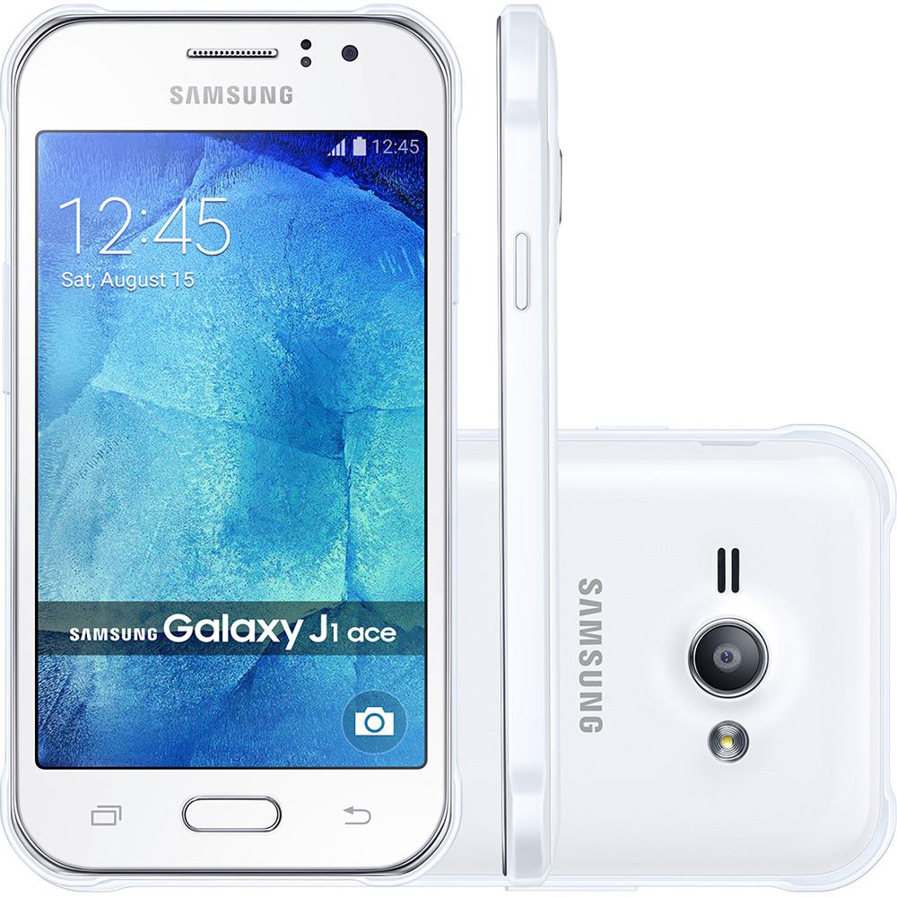 Smartphone Samsung Galaxy J1 Ace Duos Dual Chip Desbloqueado Android 4.4 Tela 4.3" 4GB 3G Câmera 5MP- Branco é bom? Vale a pena?