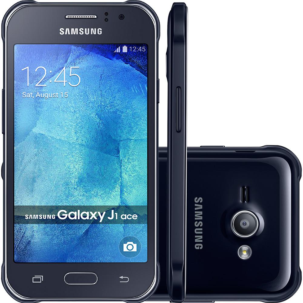 Smartphone Samsung Galaxy J1 Ace Duos Dual Chip Desbloqueado Android 4.4 Tela 4.3" 4GB 3G Câmera 5MP - Preto é bom? Vale a pena?