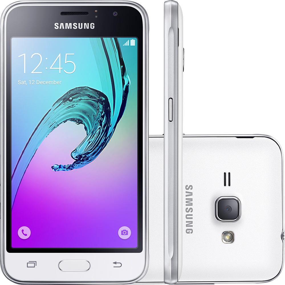Smartphone Samsung Galaxy J1 Dual Chip Android 5.1 Tela 4,5" 8GB 3G Wi-Fi Câmera 5MP - Branco é bom? Vale a pena?