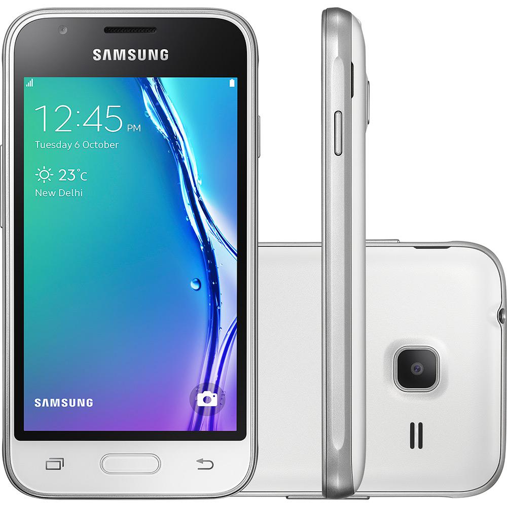 Smartphone Samsung Galaxy J1 Mini Dual Chip Android 5.1 Tela 4" 8GB 3G Wi-Fi Câmera 5MP - Branco é bom? Vale a pena?