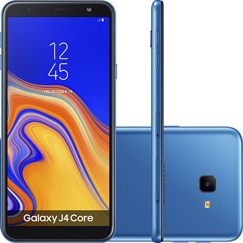Smartphone Samsung Galaxy J4 Core 16GB Nano Chip Android Tela 6" Quad-Core 1.4GHz 4G Câmera 8MP - Azul é bom? Vale a pena?
