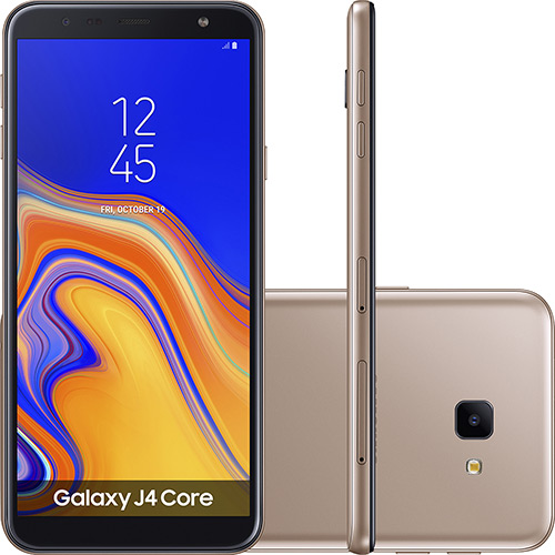Smartphone Samsung Galaxy J4 Core 16GB Nano Chip Android Tela 6" Quad-Core 1.4GHz 4G Câmera 8MP - Cobre é bom? Vale a pena?