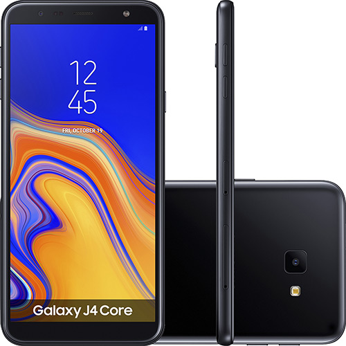 Smartphone Samsung Galaxy J4 Core 16GB Nano Chip Android Tela 6" Quad-Core 1.4GHz 4G Câmera 8MP - Preto é bom? Vale a pena?