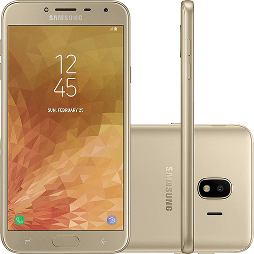 Smartphone Samsung Galaxy J4 32GB Dual Chip Android 8.0 Tela 5.5" Quad-Core 1.4GHz 4G Câmera 13MP - Dourado é bom? Vale a pena?