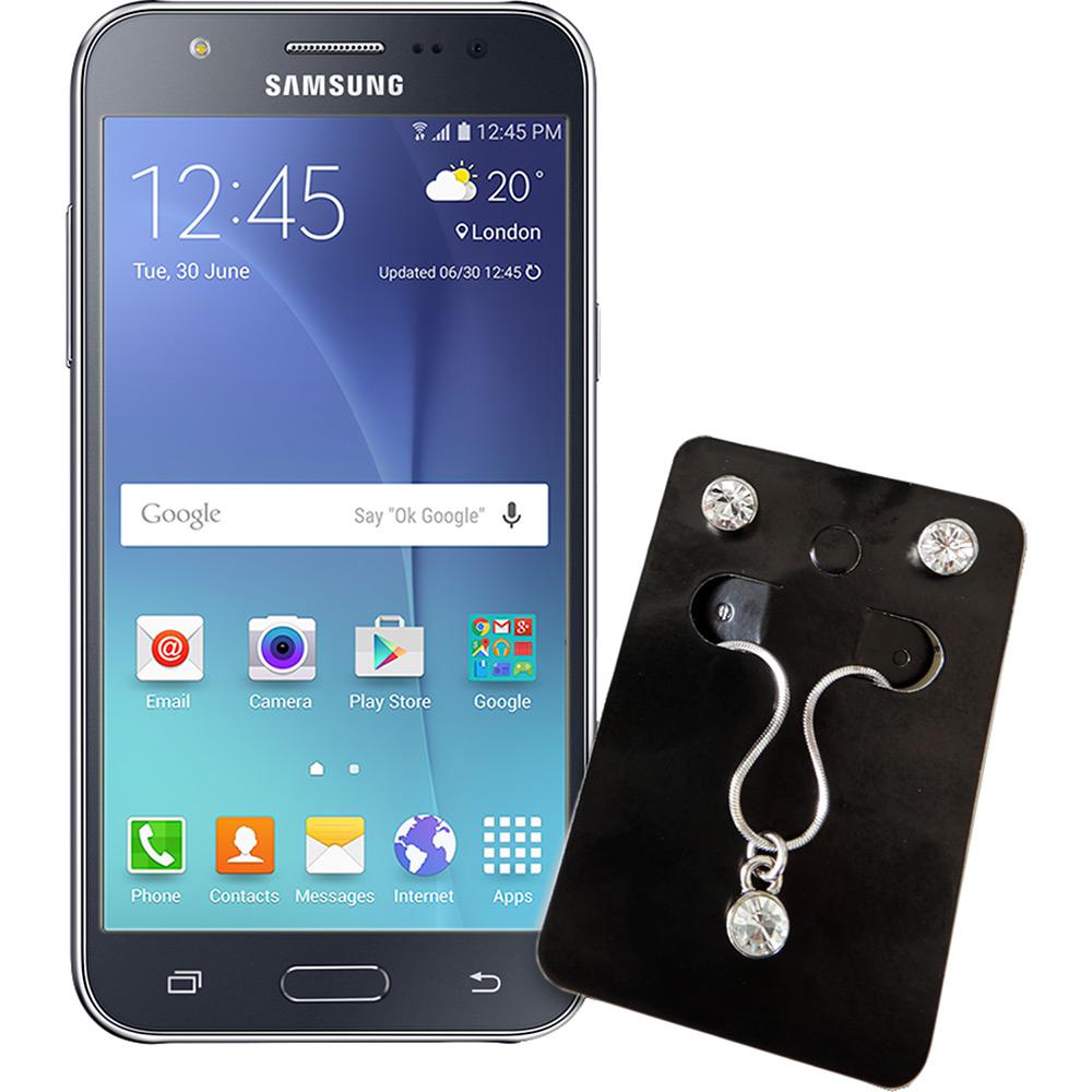 Smartphone Samsung Galaxy J5 Duos Android 5.1 Tela 5" 16GB 4G Câmera 13MP + Kit Swarovski - Preto é bom? Vale a pena?
