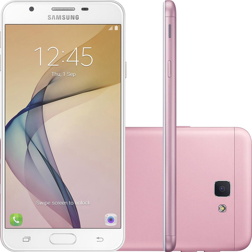 Smartphone Samsung Galaxy J5 Prime Dual Chip Android 6.0 Tela 5" Quad-Core 1.4 GHz 32GB 4G Wi-Fi Câmera 13MP com Leitor de Digital - Rosa é bom? Vale a pena?