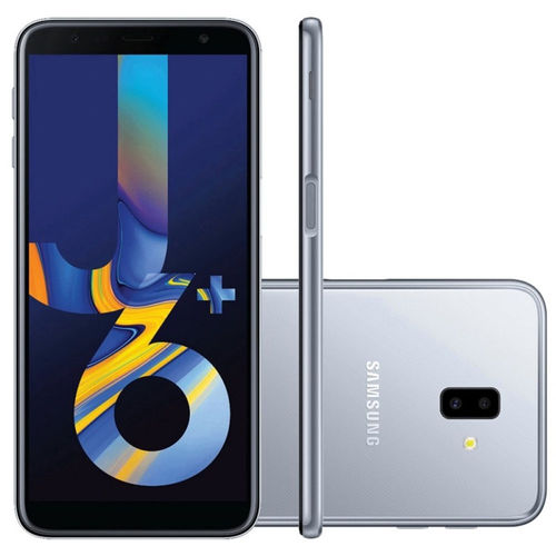 Smartphone Samsung Galaxy J6+ 64 GB Dual Chip Android Tela Infinita 6" Quad-Core 1.4GHz 4G Câmera 13 + 5MP (Traseira) - Prata é bom? Vale a pena?