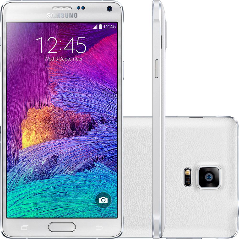 Smartphone Samsung Galaxy Note 4 Desbloqueado Android 4.4 Tela 5.7" 32GB Wi-Fi Câmera de 16MP - Branco é bom? Vale a pena?