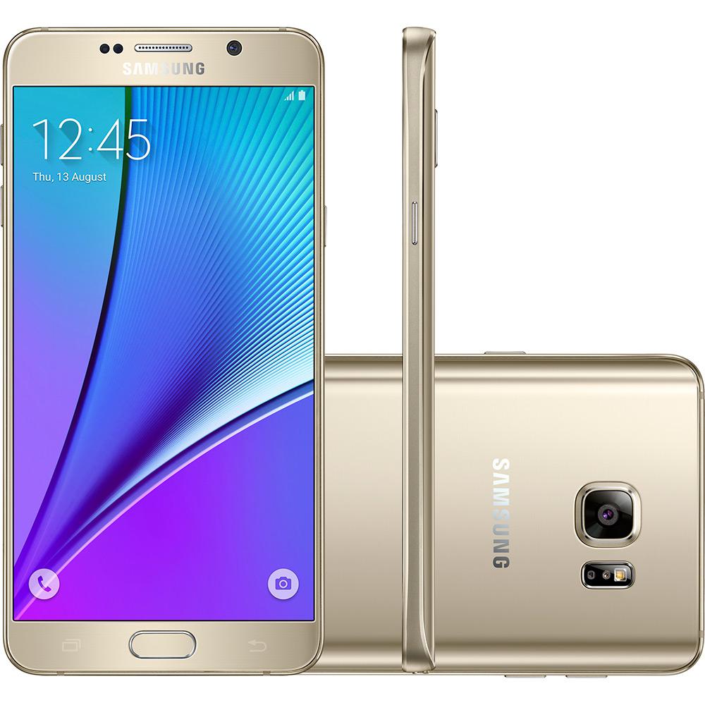 Smartphone Samsung Galaxy Note 5 Android 5.1 Tela 5.7" 32GB 4G 16MP Dourado é bom? Vale a pena?