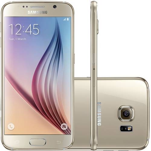 Smartphone Samsung Galaxy S6 G920i Desbloqueado Dourado é bom? Vale a pena?