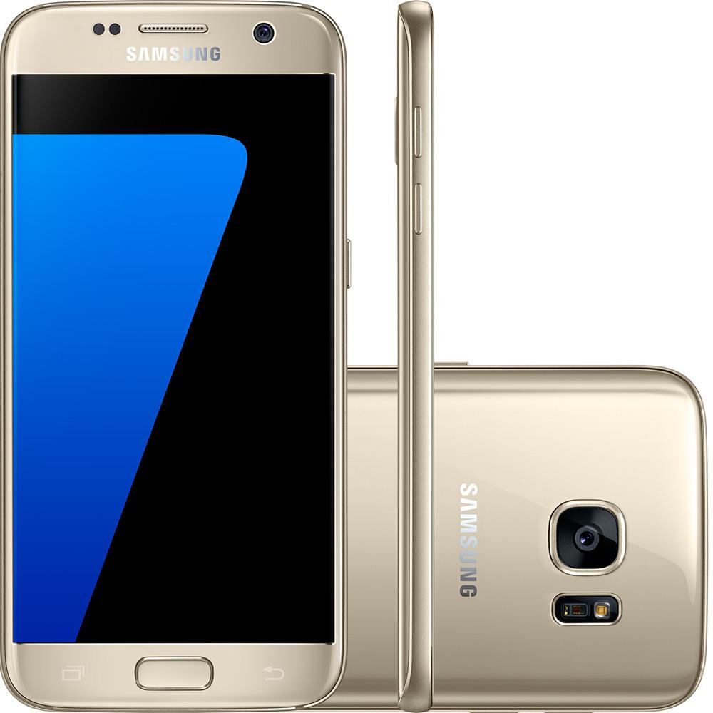 Smartphone Samsung Galaxy S7 Android 6.0 Tela 5.1" 32GB 4G Câmera 12MP - Dourado é bom? Vale a pena?