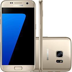 Smartphone Samsung Galaxy S7 Desbloqueado Tim Android 6.0 Tela 5.1" Octa-Core 2.3GHz + 1.6GHz 32GB 4G Câmera 12MP - Dourado é bom? Vale a pena?