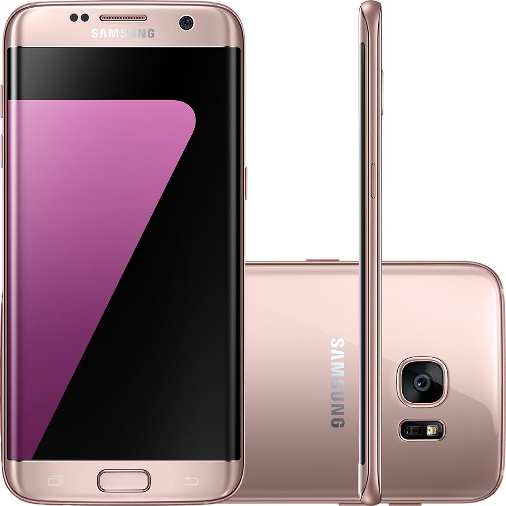 Smartphone Samsung Galaxy S7 Edge Android 6.0 Tela 5.5" 32GB Wi-Fi 4G Câmera 12MP - Rosé é bom? Vale a pena?