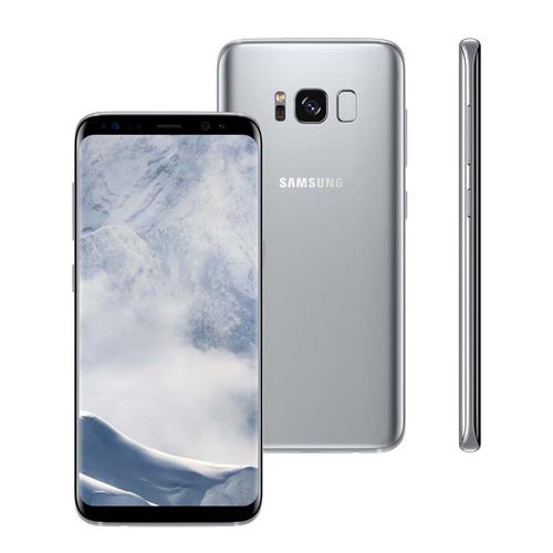 Smartphone Samsung Galaxy S8 Dual Chip Prata com 64GB, Tela 5.8”, Android 7.0, 4G, Câmera 12MP e Octa-Core é bom? Vale a pena?