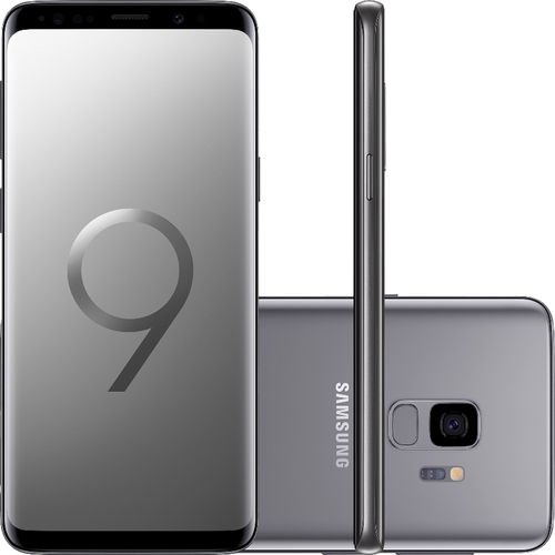 Smartphone Samsung Galaxy S9 Desbloqueado Tim 128GB Dual Chip Android 8.0 Tela 5,8” Octa-Core 2.8GHz 4G Câmera 12MP - Cinza é bom? Vale a pena?