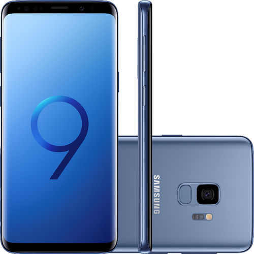 Smartphone Samsung Galaxy S9 Desbloqueado Tim 128GB Dual Chip Android 8.0 Tela 5.8" Octa-Core 2.8GHz 4G Câmera 12MP Dual Cam - Azul é bom? Vale a pena?