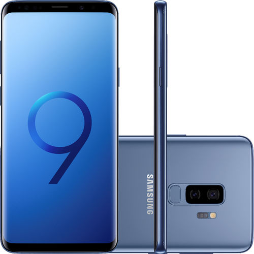 Smartphone Samsung Galaxy S9+ Desbloqueado Tim 128GB Dual Chip Android 8.0 Tela 6,2" Octa-Core 2.8GHz 4G Câmera 12MP Dual Cam - Azul é bom? Vale a pena?