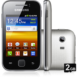 Smartphone Samsung Galaxy Y Desbloqueado Claro Cinza - Android 2.3, Tela 3", Câmera de 2MP, 3G, Wi-Fi, Memória Interna 150MB e Cartão 2GB é bom? Vale a pena?