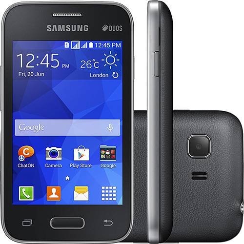 Smartphone Samsung Galaxy Young 2 Duos Desbloqueado Android 4.4 3G Wi-Fi Câmera 3 MP 4GB - Preto é bom? Vale a pena?