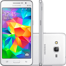 Smartphone Samsung Gran Prime Duos G531H Dual Chip Desbloqueado Oi Android 5.1 Tela 5" 8GB 3G 8MP - Branco é bom? Vale a pena?
